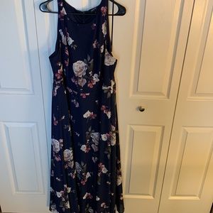 Torrid Sleeveless Floral Maxi Dress, size 18S